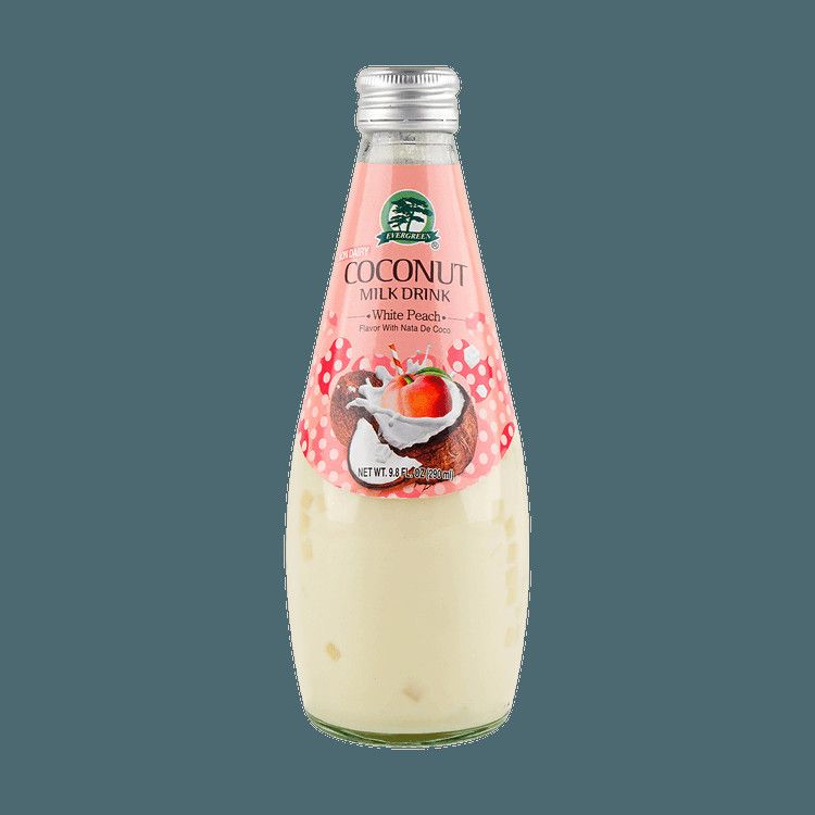 Coconut Milk Drink Peach Flavor, 9.8 oz