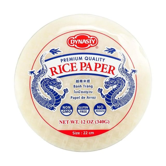 Premium Quality Rice Paper - Banh Trang, 8.7 inch, 12 oz