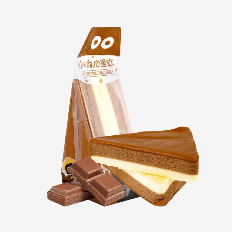 Soft Chocolate Sandwich Cake, 3.17 oz