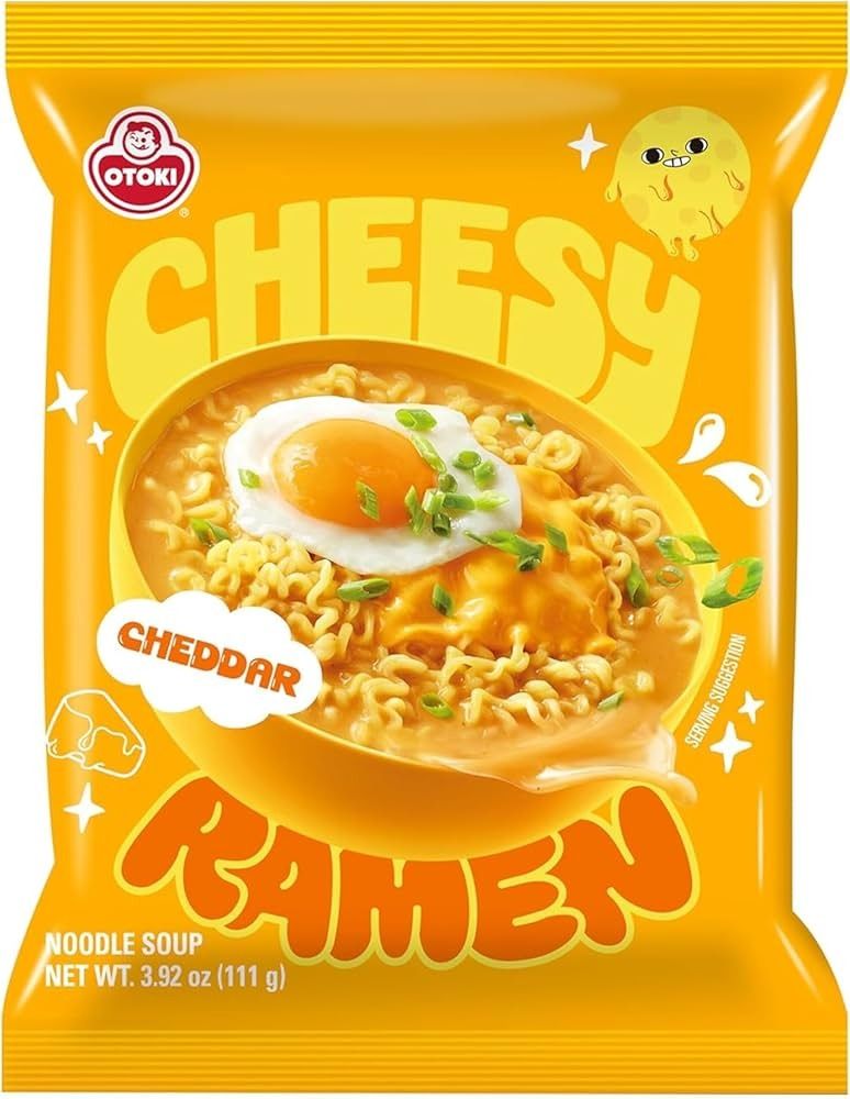 Cheesy Ramen, Creamy &amp; Korean Instant