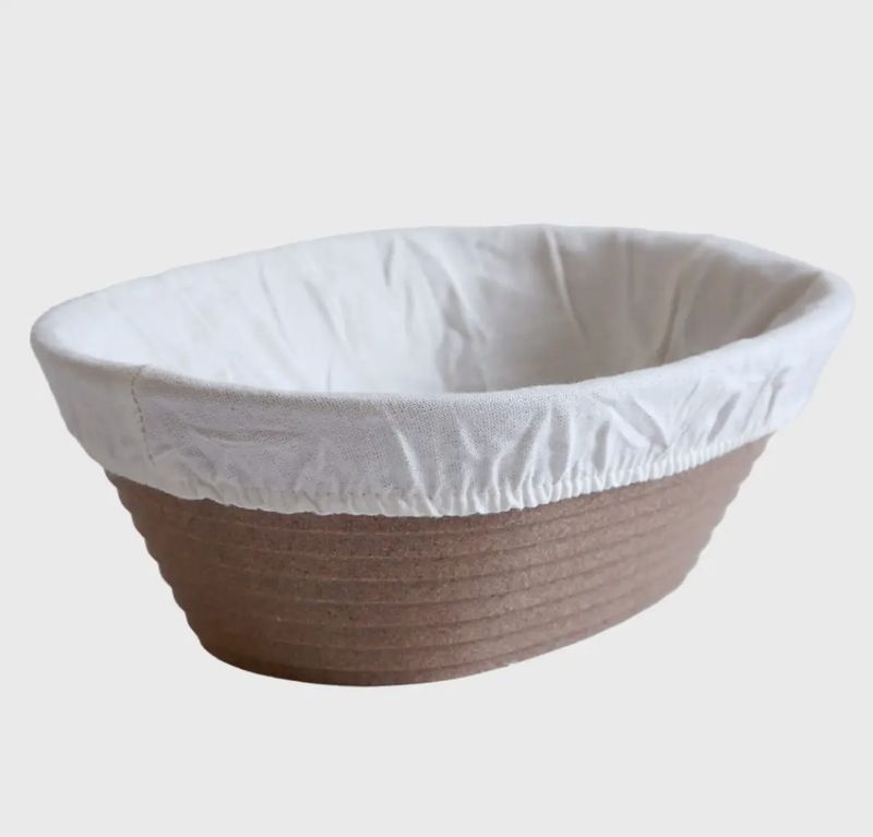 Oval Breadtopia Banneton + Liner