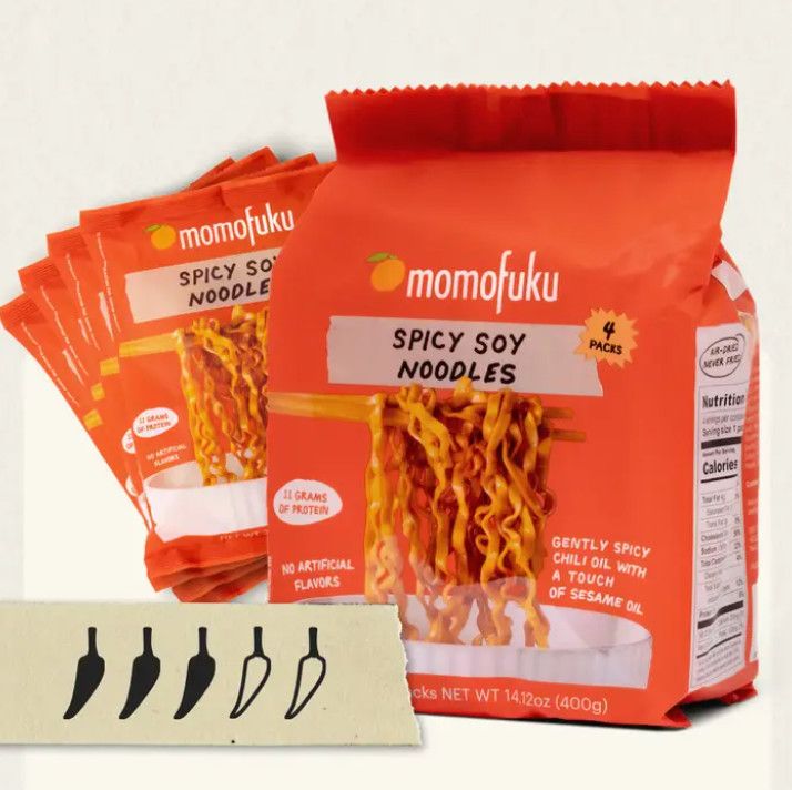 Spicy Soy Noodles - Instant Ramen, Savory &amp; Hot | Momofuku