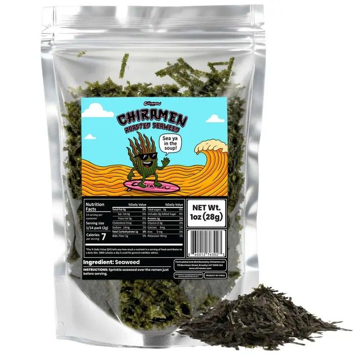 Chiramen Spicy Garlic Mix Dried Ramen Toppings