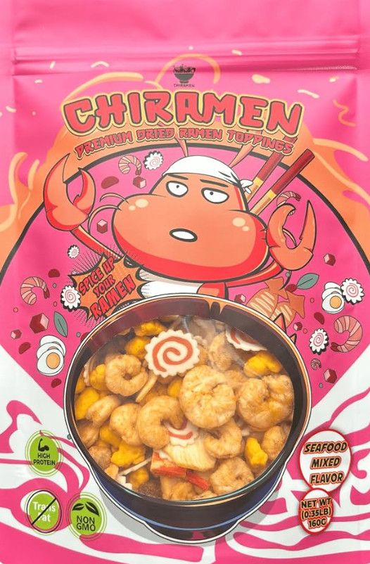 Chiramen Green Onion Ramen Topping, for Ramen, Cup Noodles, Soup &amp; Instant Noodle Bowls – Easy Add-On for Ramen, Fried Rice &amp; Asian Dishes