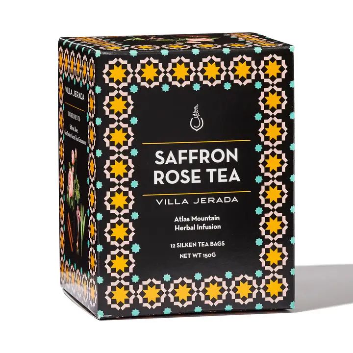 Saffron Rose Green Tea - (150g) 12 tea bags