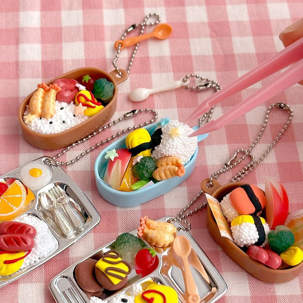 DIY Bento Keyring Kit (Make Your Own Lunchbox Keychain) | K-Wonderland