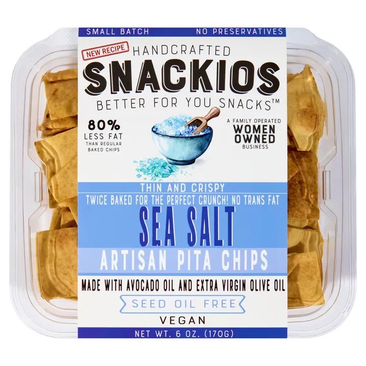Snackios Sea Salt Pita Chips