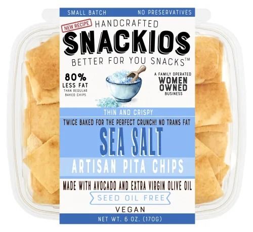 Snackios Sea Salt Pita Chips