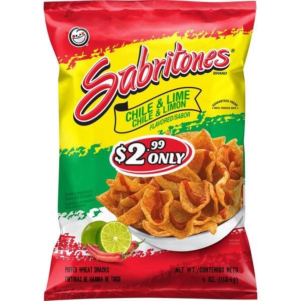 Potato Chips Chili Lime Flavor 4 oz