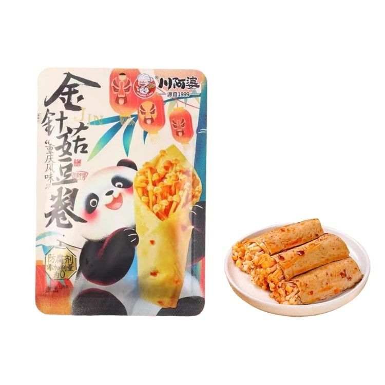 Instant Flammulina Mushroom n Roll 118g