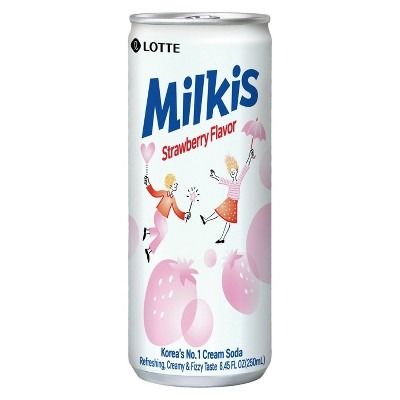 Milkis Strawberry Soda - Carbonated Strawberry- Flavored Drink