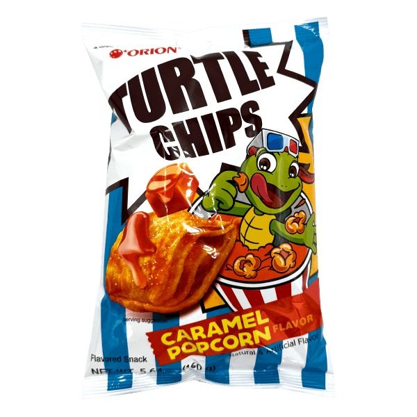 Turtle Chips Caramel Popcorn Flavor, 5.64 oz