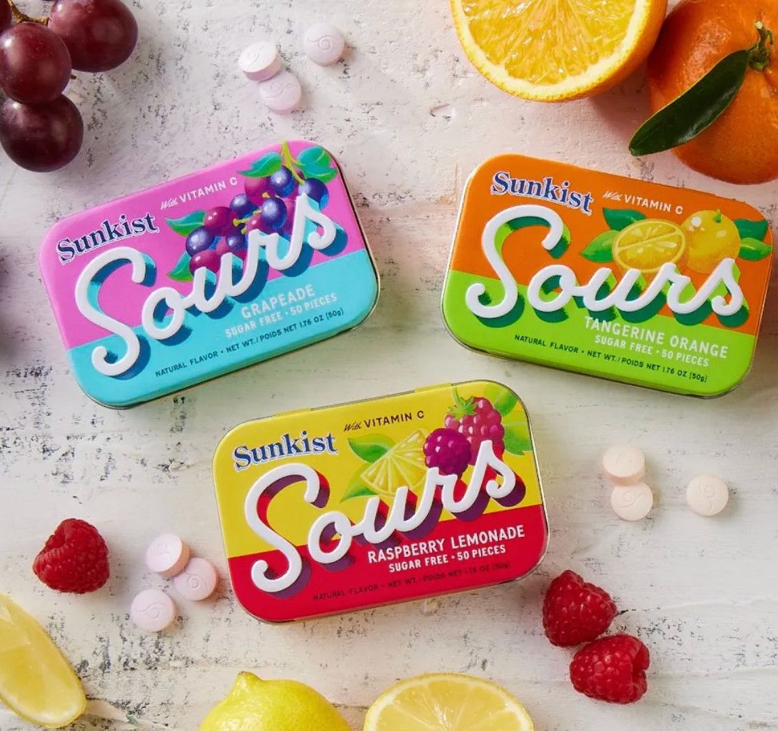 Sunkist Sours with Vitamin C