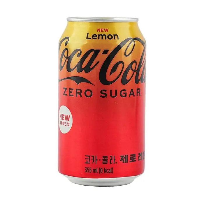 Coca Cola Zero Lemon 355ml (Korea)