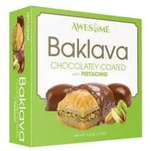 Baklava Pistachio Chocolate Covered  (Turkey)