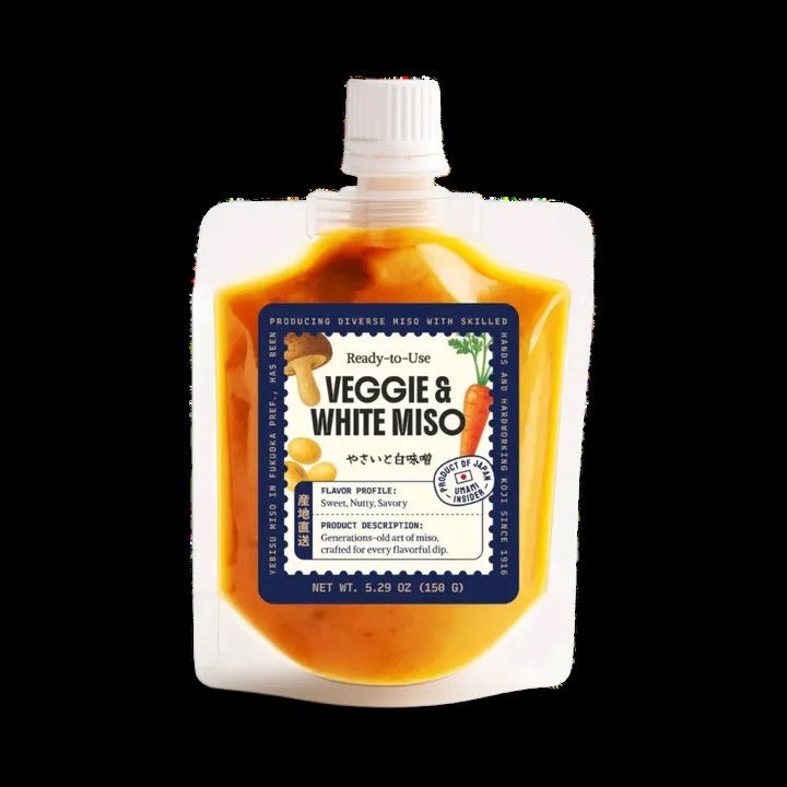 Veggie &amp; White Miso Dip (Ready-to-Use), 5.29 oz