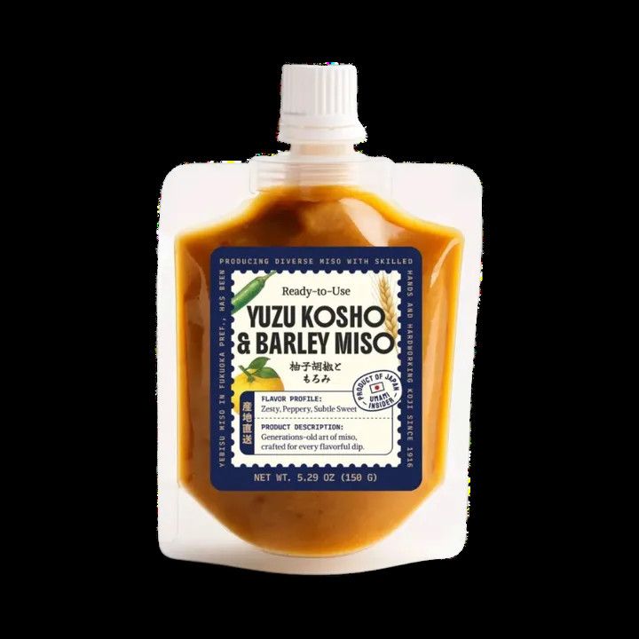 Yuzu Kosho &amp; Barley Miso Dip (Ready-to-Use), 5.29 oz