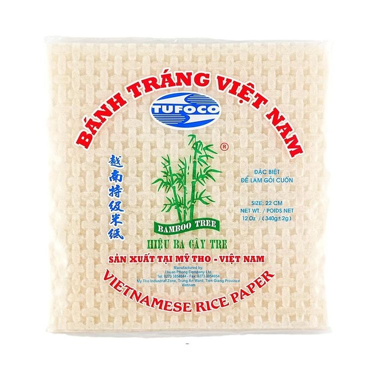 Banh Trang Viet Nam - Vietnamese Square Rice Paper , 8.7 inch , 12 oz
