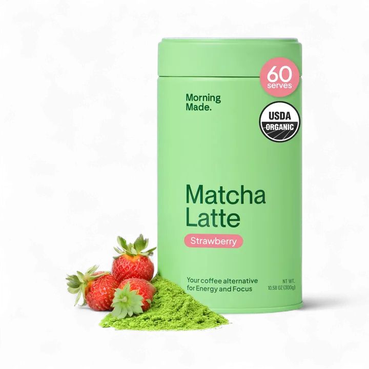 Strawberry Matcha Latté