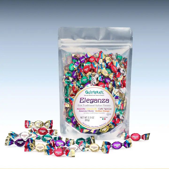 GLITTERATI “Eleganza”, 2.3 oz. - Mini Hard Candies