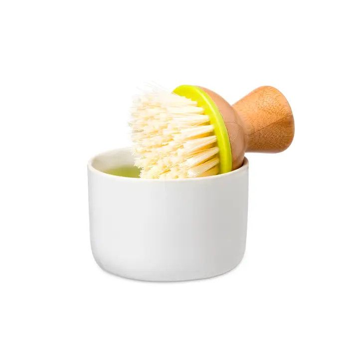 Bubble Up Dish Brush, White