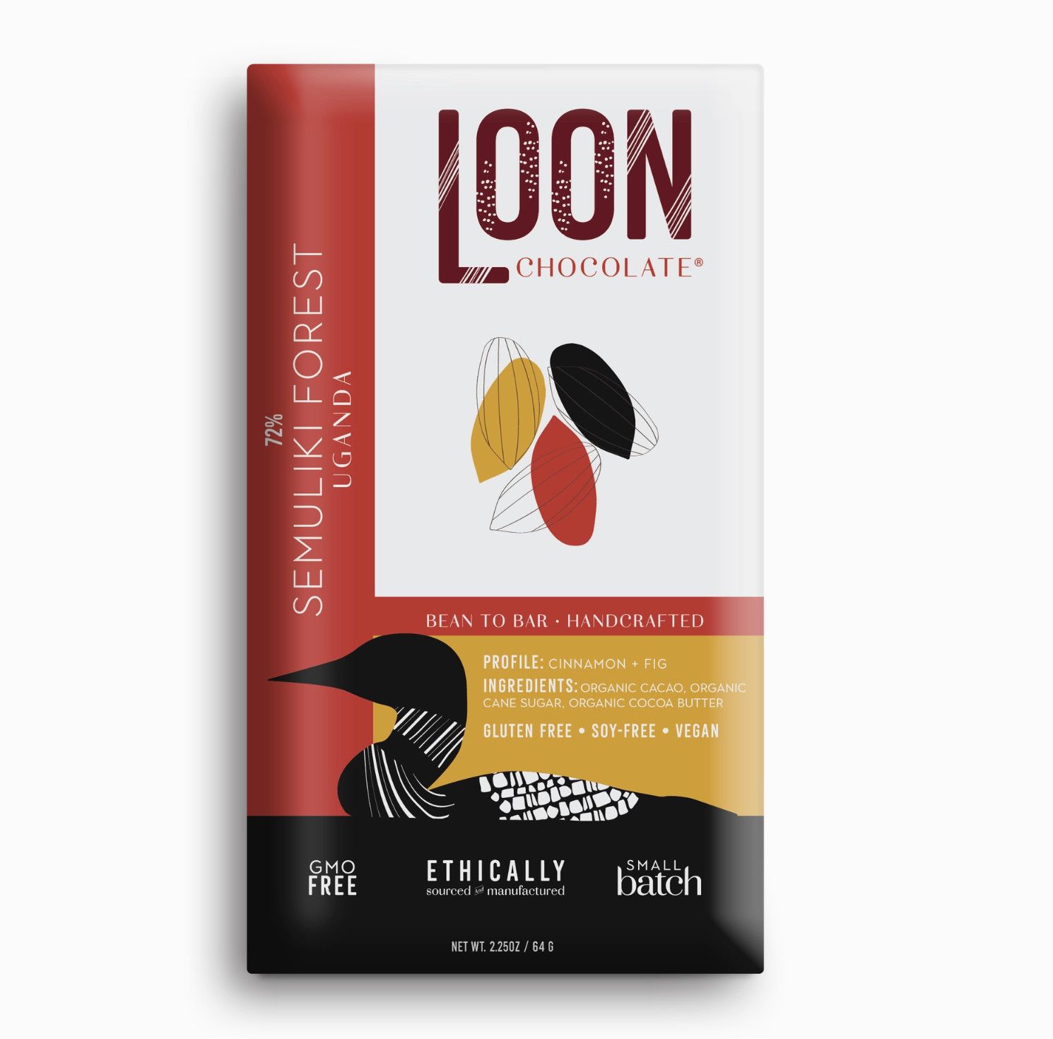 72% Uganda Semuliki Forest Dark Chocolate