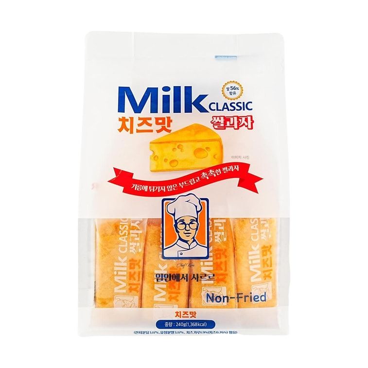 Rice Cracker Cheese Flavor,8.46 oz
