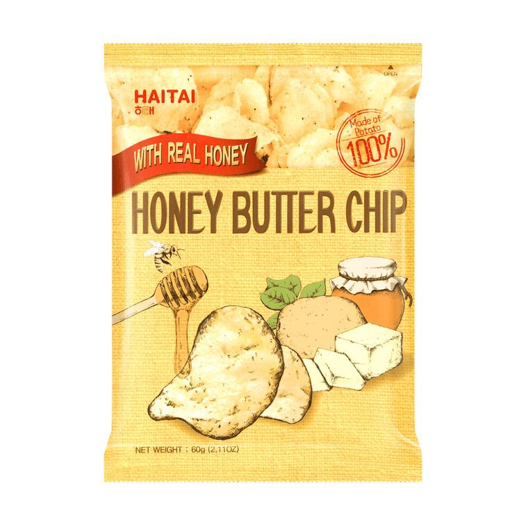Korean Honey Butter Potato Chips, 2.11 oz