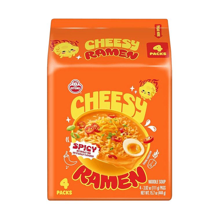 Cheesy Ramen Spicy Flavor, 3.92 oz