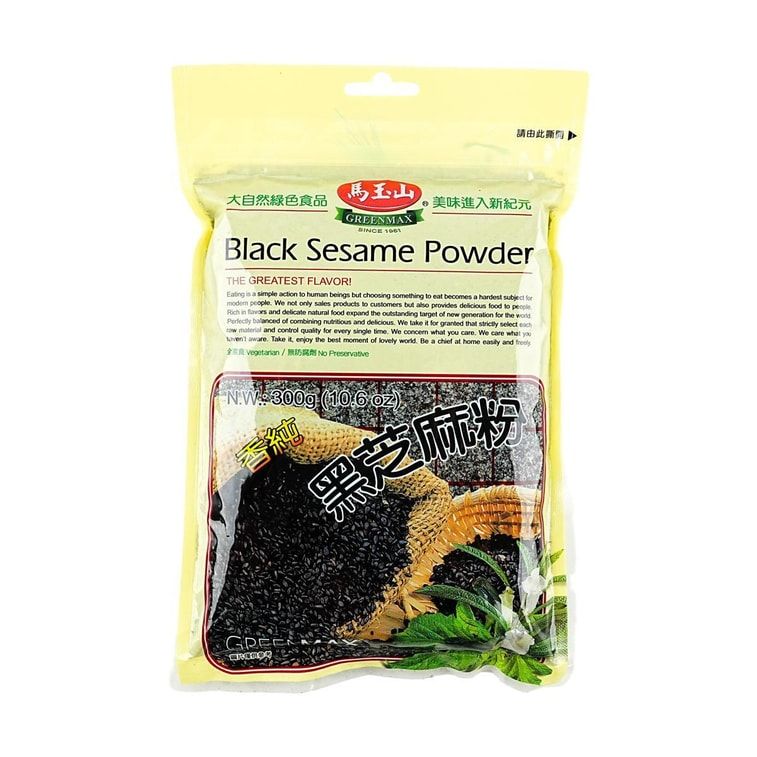 Black Sesame Powder, 10.58 oz