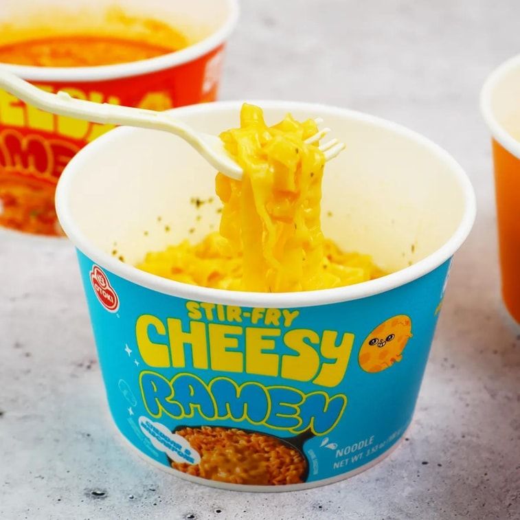 Cheesy Ramen Cheddar &amp; Mascarpone Flavor, Bowl, 3.53 oz