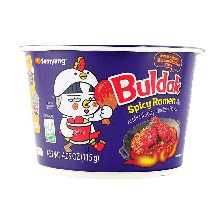 Buldak Sweet &amp; Spicy Korean Chicken Ramen, 4.05 oz