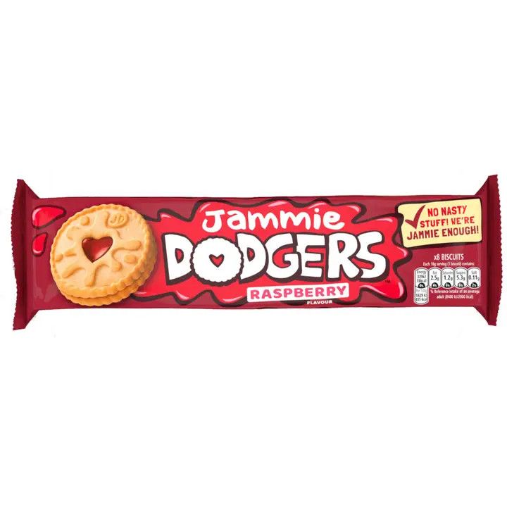 Burton’s Jammie Dodgers – Raspberry Filled Biscuits (UK)