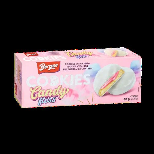Bergen Cookies - Candy Floss 128g (Europe)