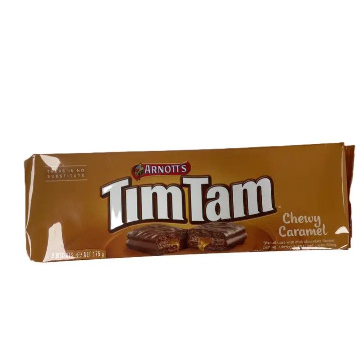 Limited Import - Tim Tam Chewy Caramel, 9 biscuits 175g