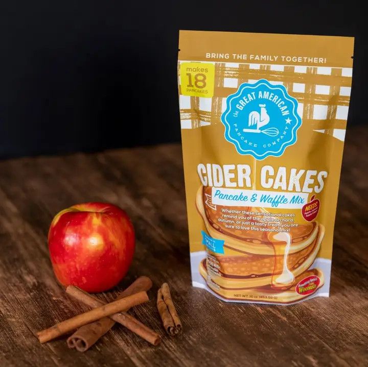 Fall Favorite - Cider Cakes Gourmet Pancake &amp; Waffle Mix