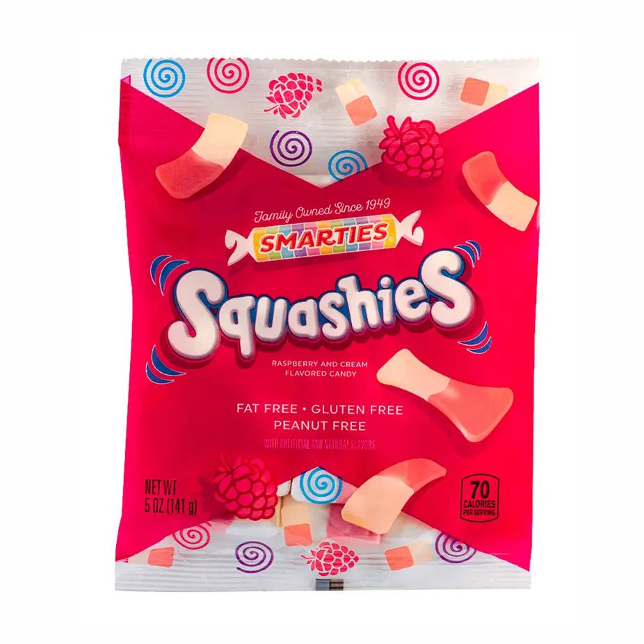 Smarties Squashies, 5oz - Raspberry and Cream