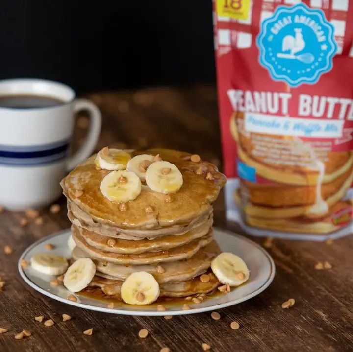 Peanut Butter Gourmet Pancake &amp; Waffle Mix