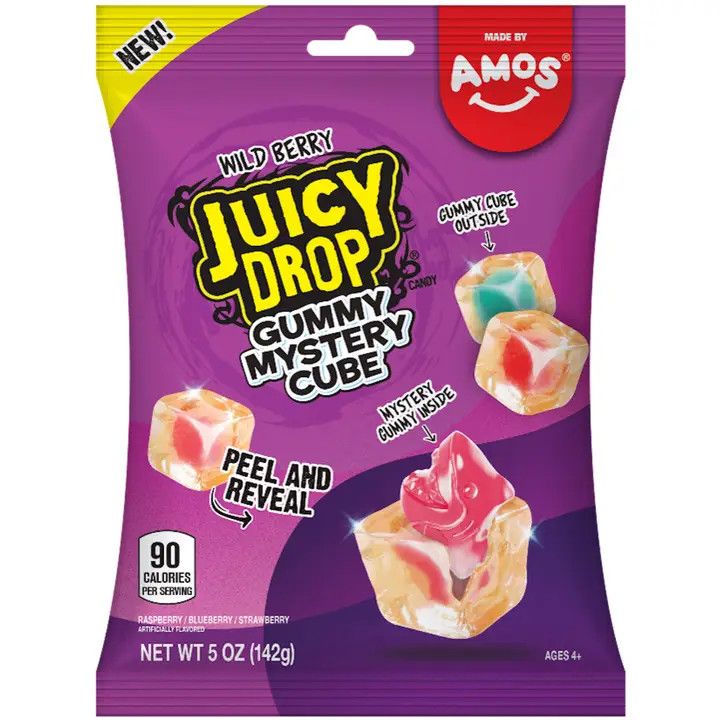 Juicy Drop Mystery Cube Wild Berry 5oz Peg Bag