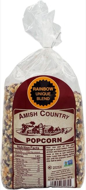 2lb Bag of Rainbow Popcorn