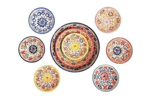 Agean Design Ceramic Bowl -15 cm