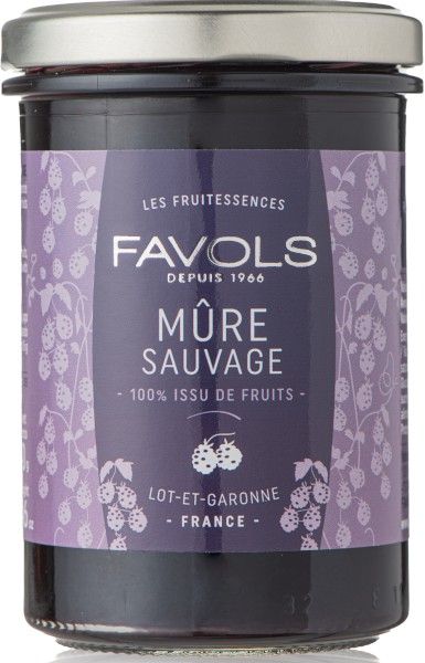 Favols · Wild blackberry Fruitess. Jam, 100% fruit