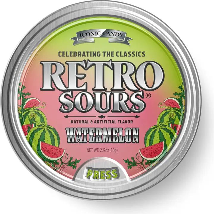 Retro Sours Watermelon