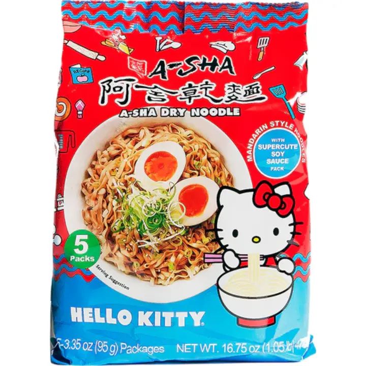A-Sha Sanrio Hello Kitty Dry Noodles