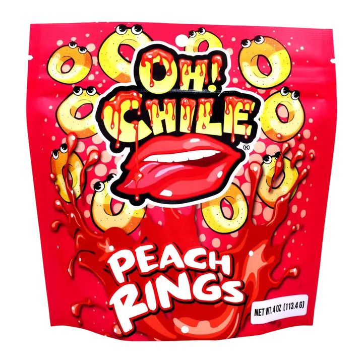 Oh! Chile Peach Rings 4 oz