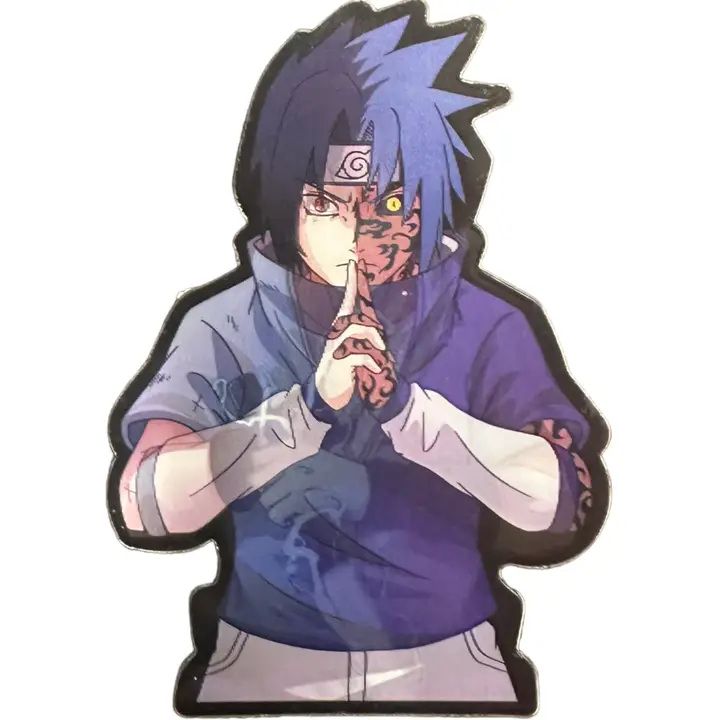 Sasuke Anime 3D Sticker (B6)