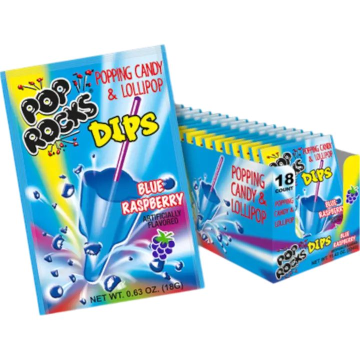 Pop Rocks Blue Raspberry Dips
