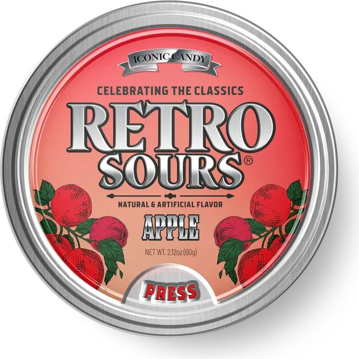 Retro Sours Red Apple