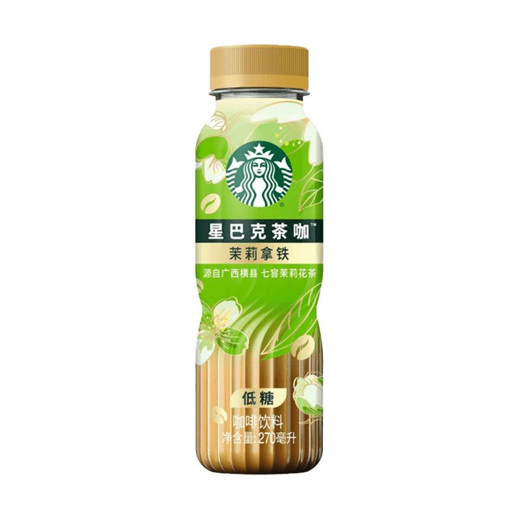 Tea Coffee Jasmine Latte Low Sugar, 9.13 fl oz (single)