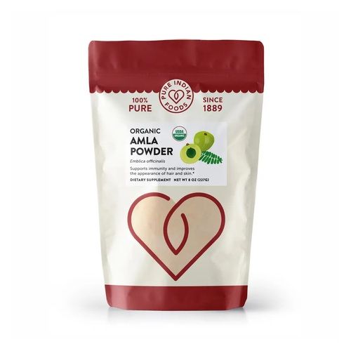 Amla Powder Fine Ground, Certified Organic - 8 oz